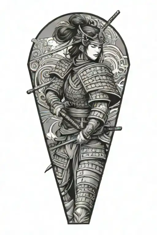Woman Samurai Warrior