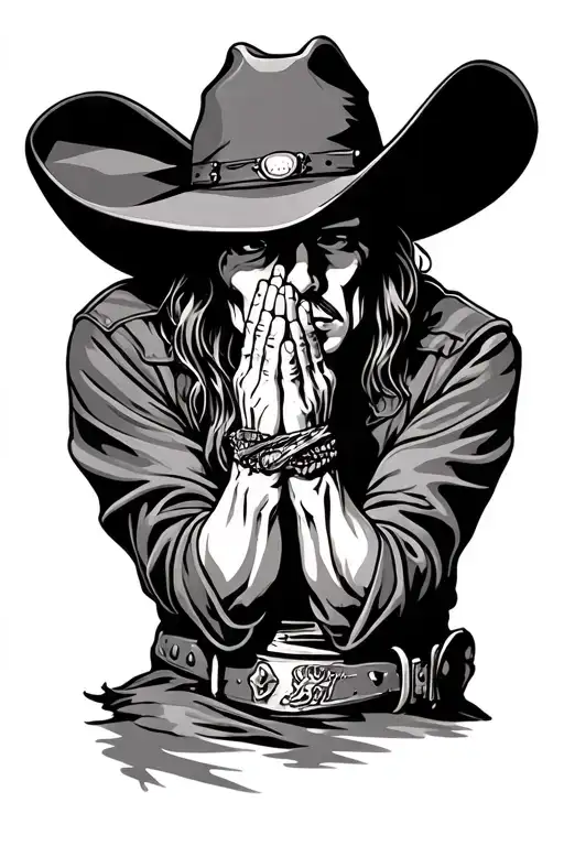 Praying Cowboy