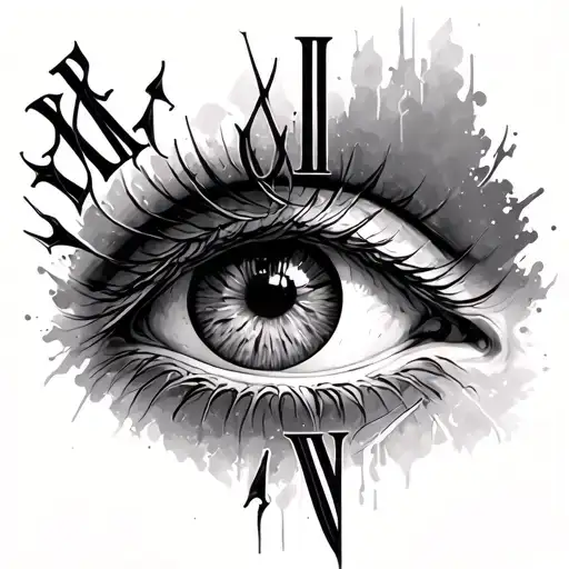 Eye With Roman Numeral 2 In It
