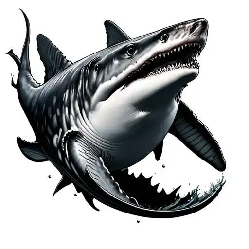 Whale Shark And Ocean