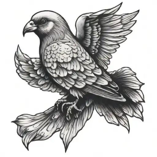 Lil Peep Dove Style On Two Headed Calf