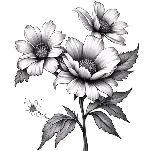 August And March Birth Flower