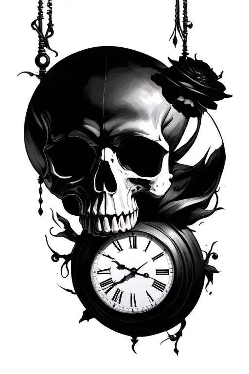 Birth Clocks Skulls