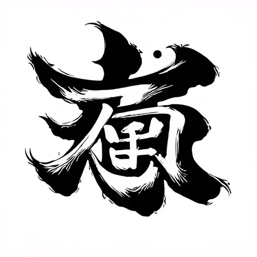Chinese Character That Suit To A Traditional Chinese Medicine