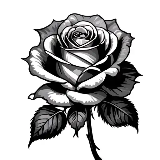 Rose Tattoo Design