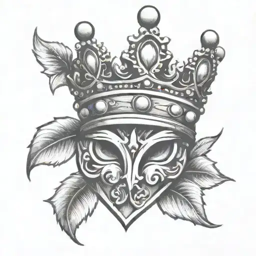 Couples Matching King And Queen Crown