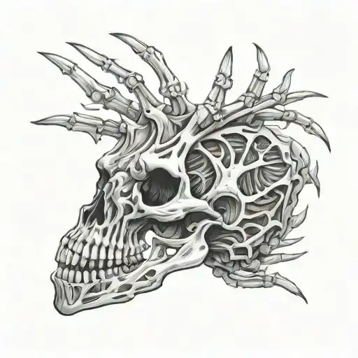 Animal Skeleton Hand