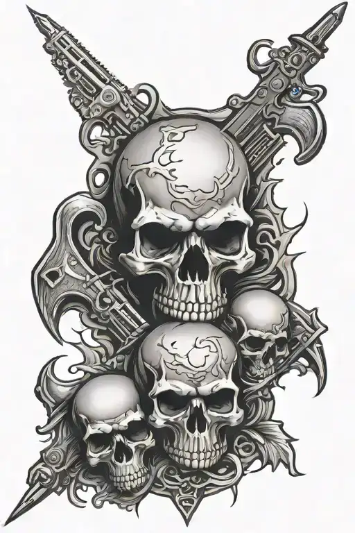 Soldiers Skulls War Promise Symbol