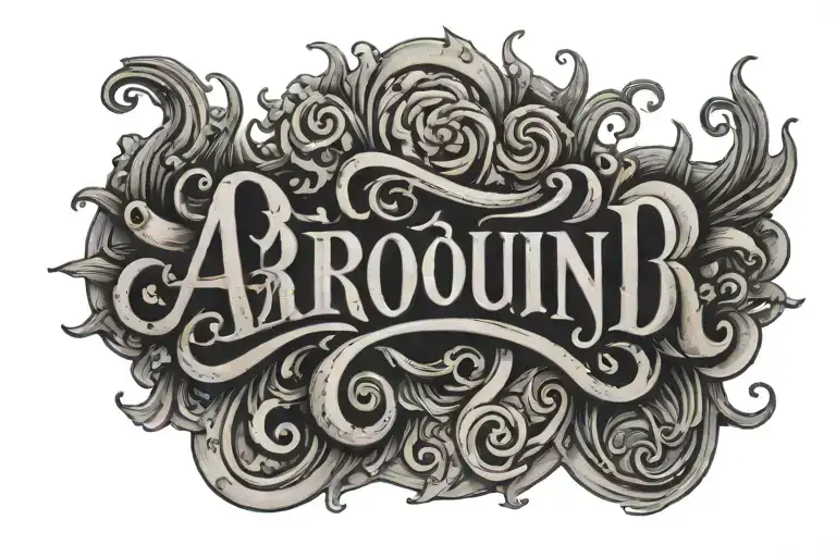 Arround Lettering