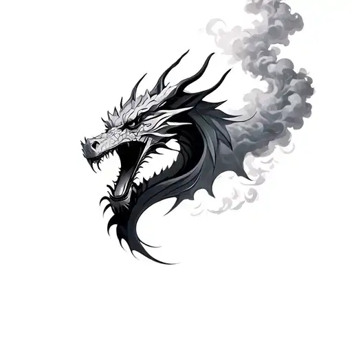 Coverup Clouds And Smoke Dragon