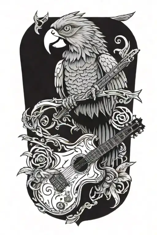 Parrot Pirate Guitar Neck