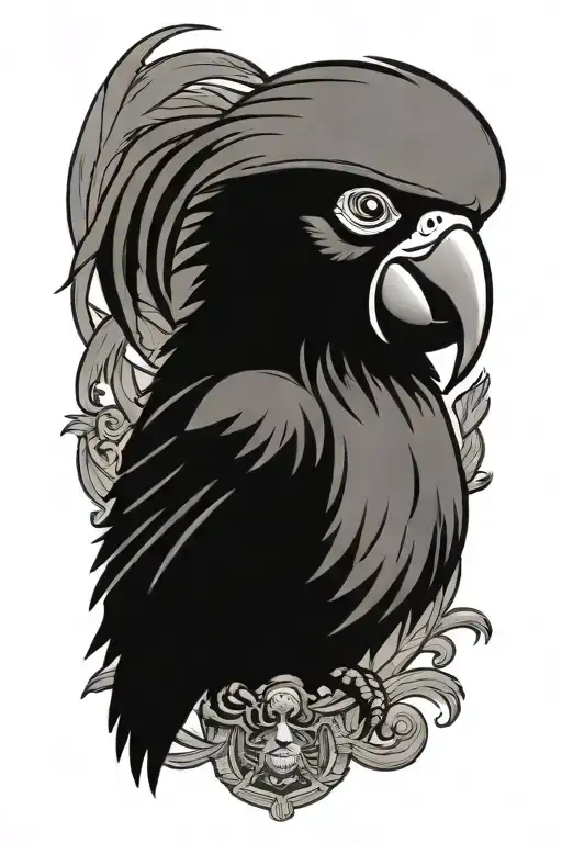 Parrot Pirate Sailor Jerry Garcia