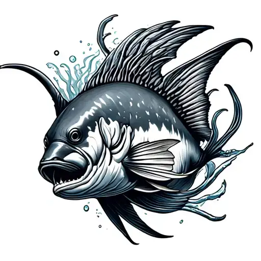 Ocean Life With Patriotic