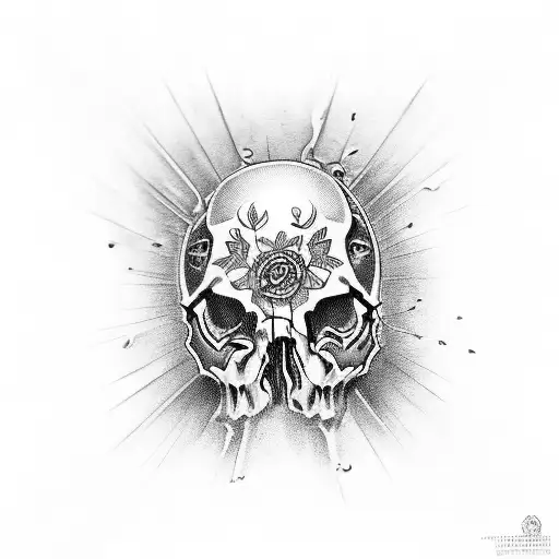 Powerful Women Skulls Dark