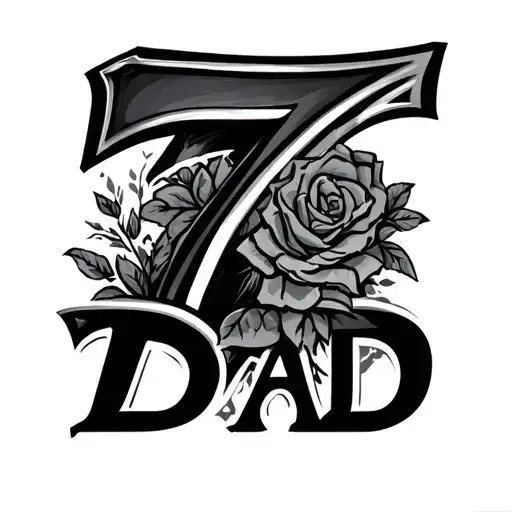 Lucky Number 7 And Dad