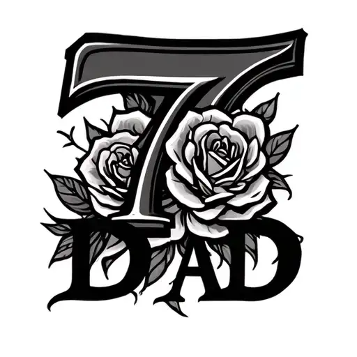 Lucky Number 7 And Dad