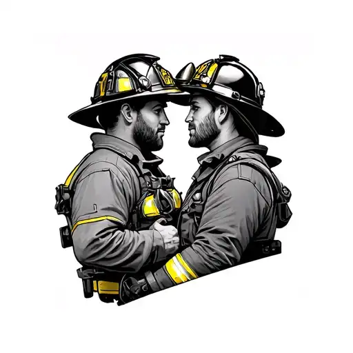 You Can Give Me An Example Of Tattoo That Combines A Divorce And The Firefighter