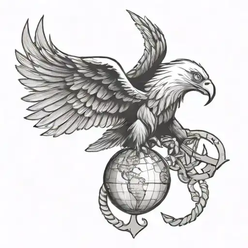 Eagle Globe And Anchor