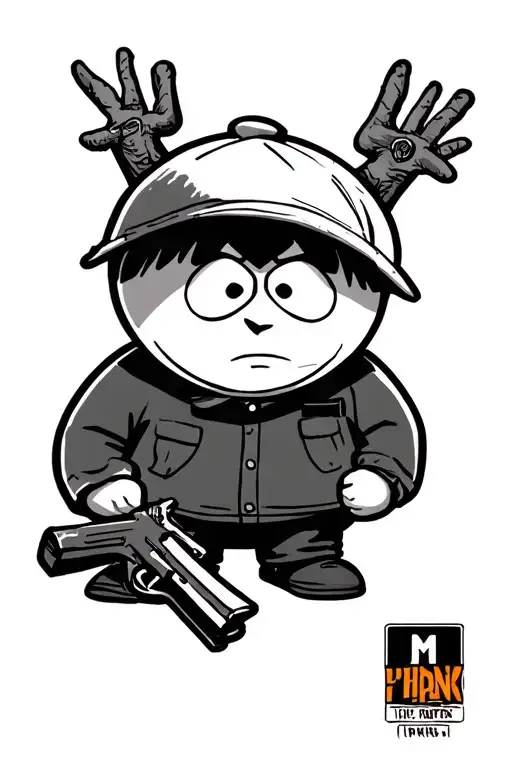 Stan Marsh Of South Park - Draw Him Like He's A Gangster
