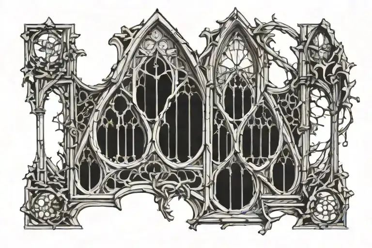 Gothic Cathedral Window