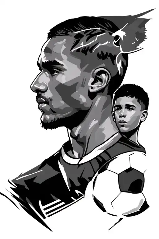 Father Son Soccer Field