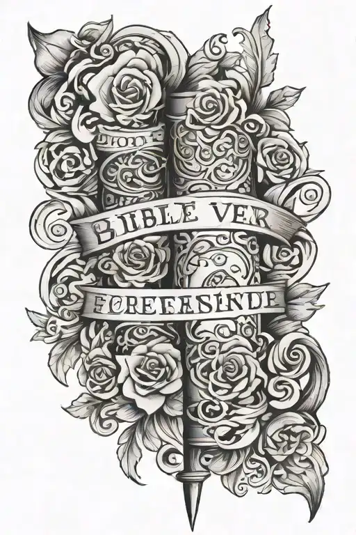 Bible Verse Forearm