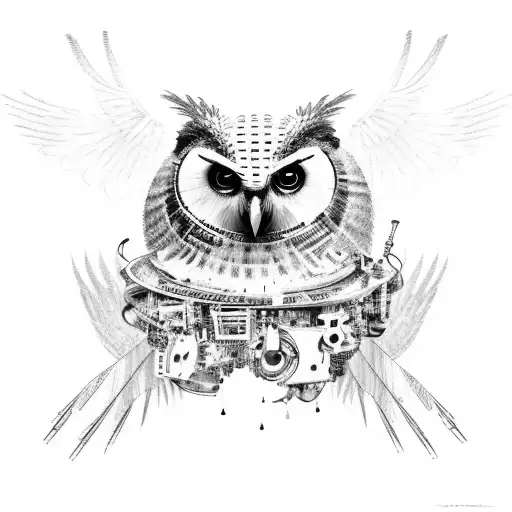 Robotic Owl Swooping With Mechanical Body And Wings