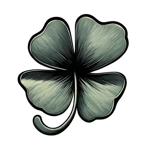 Maine Area Code With A 4 Leaf Clover As The 0