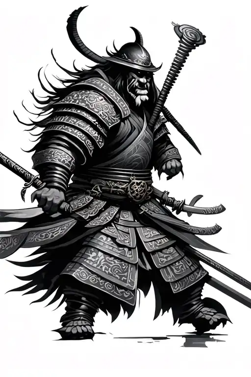 Samurai Warrior Evil