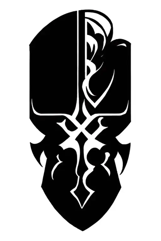 Incorporate Viking Symbols Into A Tattoo Design That Represents Action And Movement