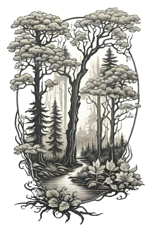 Forest Scene