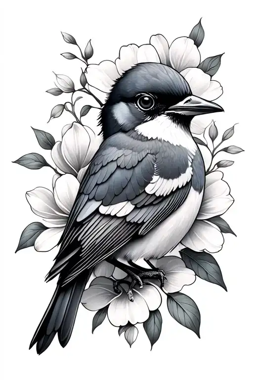 Flowers Bird
