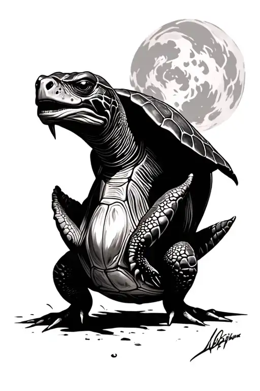 Horror Snapping Turtle