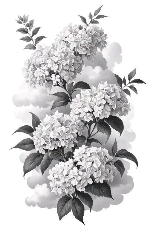 Lilas 1942 W Cloud Background
