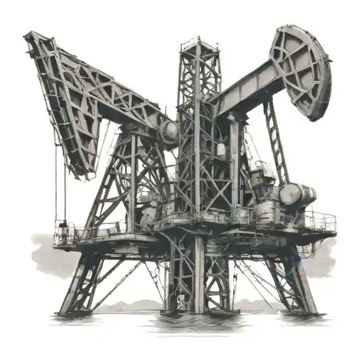 Texas Oil Rig Drilling Rig