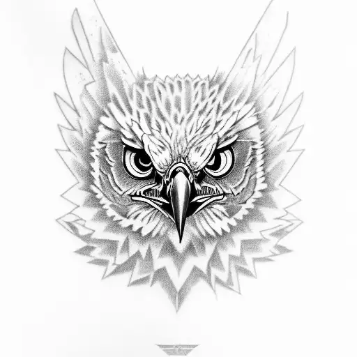 Red Tailed Hawk Upper Arm Sleeve