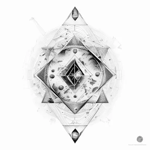 An Aesthetic Photograph Of A Virgo Constellation With Egyptian Hieroglyphs