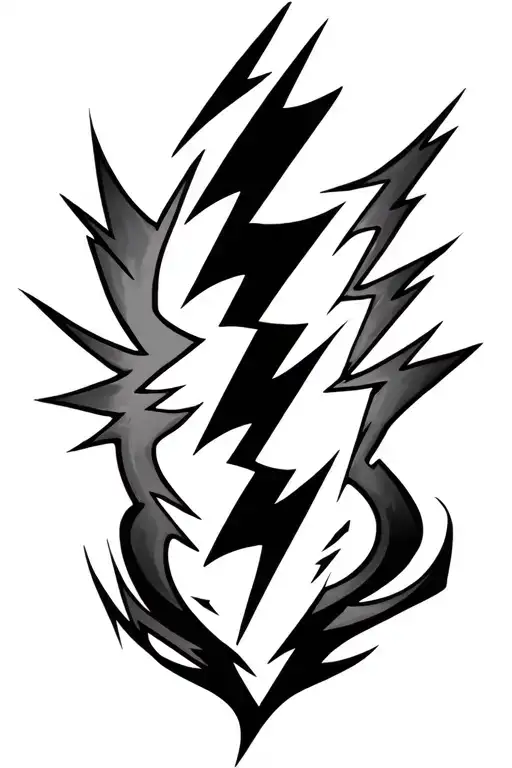 Lightning Bolt Tribal