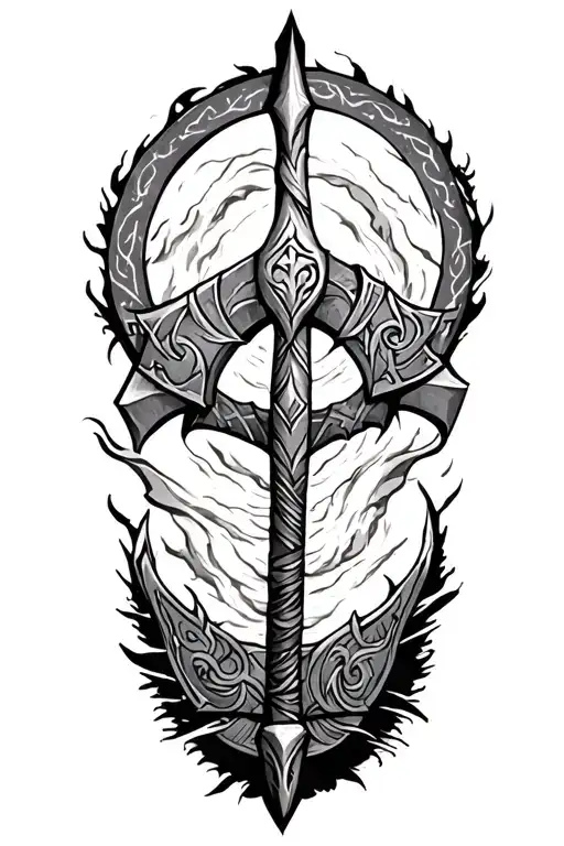 Axe Norse Mythology