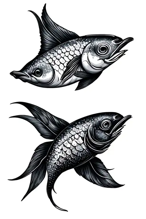 Virgo And Pisces Zodiac Sign Post Stamp