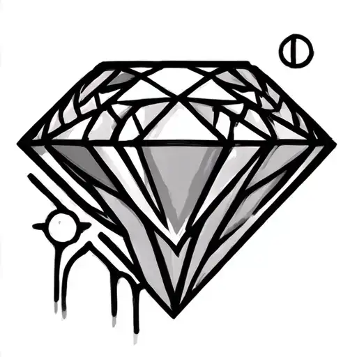 Diamond Shaped Line Outlining