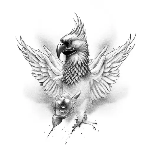 Big Bird Wings Forearm