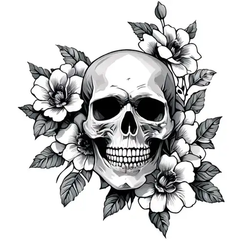 Western Skull Flowers