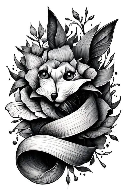 Beautiful Wrap Around Fine Line Tattoo Allowed Arm Vintage European Stamp Elements