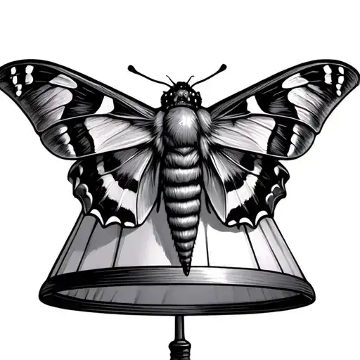 Moth In A Lampshade