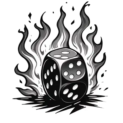 Fire And Dice Rolling