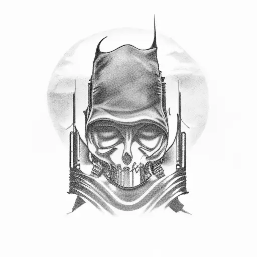 The Gunslinger Staring At The Dark Tower