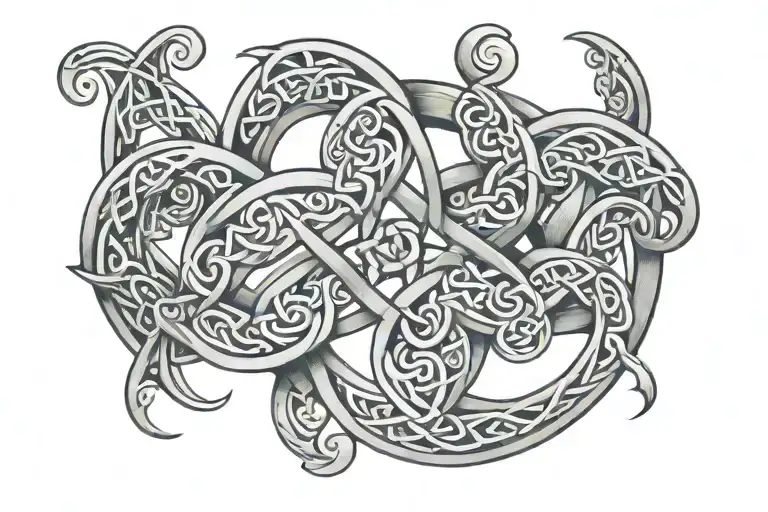 Mother Son Celtic Knot
