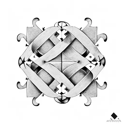 Design A Composition Of Interlocking Puzzle Pieces That Form A Harmonious And Meaningful Design