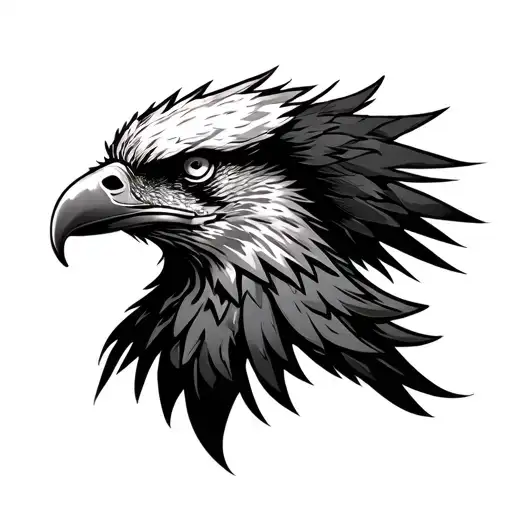 Eagle And Spartan Warrior